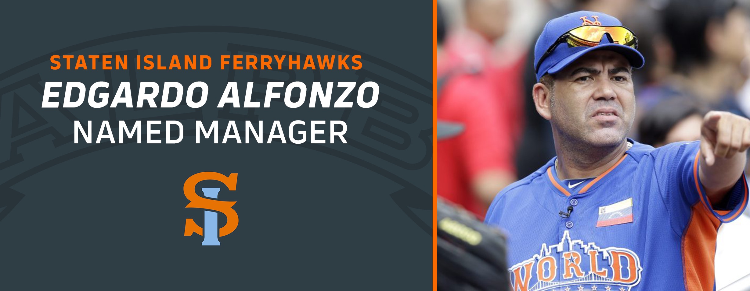 Ferryhawks Announce Edgardo Alfonzo as Manager